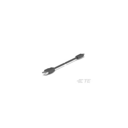 Te Connectivity STD USB-A TO MINI-B ASSY 2.0M 1496476-3